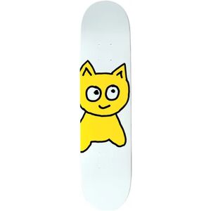Meow Skateboards Meow Big Cat Skateboard Deck (White) - White - Size: 7" Meow Skateboards Meow Big Cat Skateboard Deck (White) - White - Size: 7"