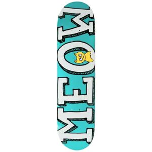 Meow Skateboards Meow Logo Skateboard Deck (Teal) - Teal - Size: 8" Meow Skateboards Meow Logo Skateboard Deck (Teal) - Teal - Size: 8"
