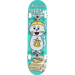 Meow Skateboards Meow Mariah Duran Whiskers Pro Complete Skateboard (Mariah Duran Whiskers) - Blue;Grey - Size: 8" Meow Skateboards Meow Mariah Duran Whiskers Pro Complete Skateboard (Mariah Duran Whiskers) - Blue;Grey - Size: 8"