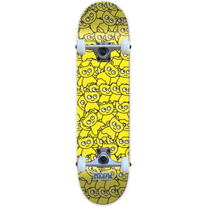 Meow Skateboards Meow Sticker Pile Complete Skateboard (Yellow) - Yellow - Size: 6.75" Meow Skateboards Meow Sticker Pile Complete Skateboard (Yellow) - Yellow - Size: 6.75"