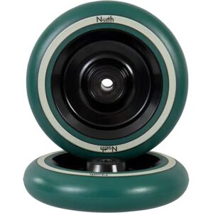 North Scooters North Fullcore G2 Stunt Scooter Wheels 2-Pack (115mm - Black/Forest Pu) - Black;Green North Scooters North Fullcore G2 Stunt Scooter Wheels 2-Pack (115mm - Black/Forest Pu) - Black;Green