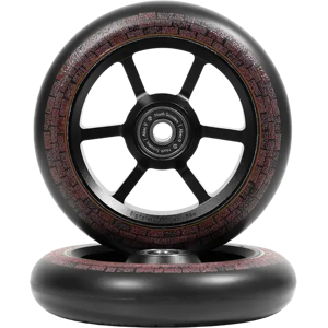 North Scooters North Garrett Braz G5 Stunt Scooter Wheels 2-Pack (110mm - Matte Black/Dark Brown) - Black;Brown North Scooters North Garrett Braz G5 Stunt Scooter Wheels 2-Pack (110mm - Matte Black/Dark Brown) - Black;Brown
