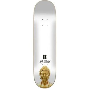 Plan B Gold Skateboard Deck (Pj Ladd) - White;Gold - Size: 8" Plan B Gold Skateboard Deck (Pj Ladd) - White;Gold - Size: 8"