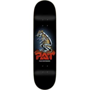 Plan B Ratt Duffy Skateboard Deck (Black) - Black;Red;Brown - Size: 7.75" Plan B Ratt Duffy Skateboard Deck (Black) - Black;Red;Brown - Size: 7.75"