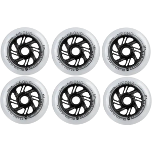 Powerslide Neons Skates Wheels - 6 Units Neon 125 mm Powerslide Neons Skates Wheels - 6 Units Neon 125 mm