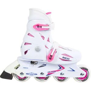 Roces Orlando III Girls Inline Skates (White/Pink) - White;Pink - Size: 12C-2 EU Roces Orlando III Girls Inline Skates (White/Pink) - White;Pink - Size: 12C-2 EU