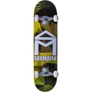 Sk8mafia House Logo Complete Skateboard (Camo) - Green;White - Size: 7.87" Sk8mafia House Logo Complete Skateboard (Camo) - Green;White - Size: 7.87"