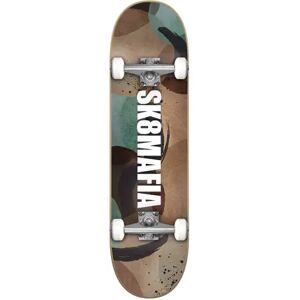 Sk8mafia OG Logo Watercolor Complete Skateboard (Brown) - Brown;Black;White - Size: 8" Sk8mafia OG Logo Watercolor Complete Skateboard (Brown) - Brown;Black;White - Size: 8"