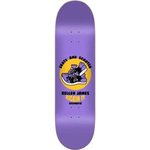 Sk8mafia Skate & Scratch Skateboard Deck (Kellen James) - Purple;Yellow;Black - Size: 8.6" Sk8mafia Skate & Scratch Skateboard Deck (Kellen James) - Purple;Yellow;Black - Size: 8.6"
