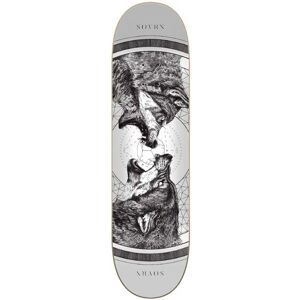 Sovrn Geri & Freki Skateboard Deck (Black) - Black;White;Grey - Size: 8" Sovrn Geri & Freki Skateboard Deck (Black) - Black;White;Grey - Size: 8"