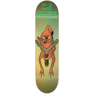 Toy Machine CJ Collins Pro Skateboard Deck (Sling Shot) - Green;Brown;Orange - Size: 8" Toy Machine CJ Collins Pro Skateboard Deck (Sling Shot) - Green;Brown;Orange - Size: 8"