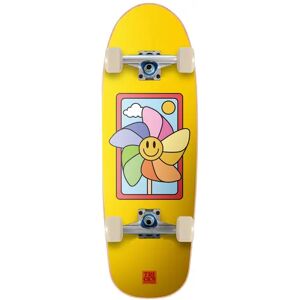 Tricks Spinnner Soft Top Complete Skateboard (Blue) - Blue;Yellow - Size: 8.25" Tricks Spinnner Soft Top Complete Skateboard (Blue) - Blue;Yellow - Size: 8.25"
