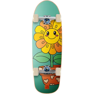 Tricks Spring Soft Top Kids Skateboard (Green) - Green;Yellow - Size: 8.25" Tricks Spring Soft Top Kids Skateboard (Green) - Green;Yellow - Size: 8.25"