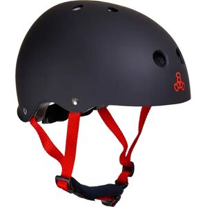 Triple Eight Lil 8 Kids Skate Helmet (Matt Black) - Black - Size: 46-52 Triple Eight Lil 8 Kids Skate Helmet (Matt Black) - Black - Size: 46-52