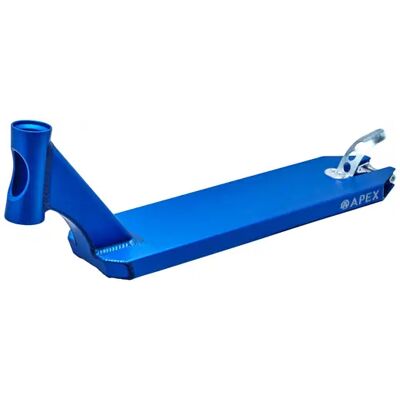 Apex 5" Peg Cut Stunt Scooter Deck (Blue) - Blue - Size: 49cm Apex 5" Peg Cut Stunt Scooter Deck (Blue) - Blue - Size: 49cm