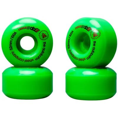 Autobahn Nexus 100A Skateboard Wheels 4-Pack (52mm - Green) - Green Autobahn Nexus 100A Skateboard Wheels 4-Pack (52mm - Green) - Green