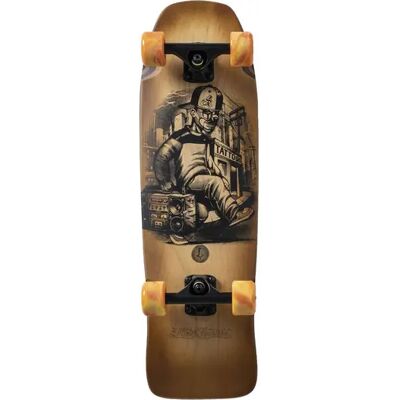 California Locos X Mister Cartoon Cruiser Skateboard (Beat Box) - Brown;Black - Size: 29" California Locos X Mister Cartoon Cruiser Skateboard (Beat Box) - Brown;Black - Size: 29"