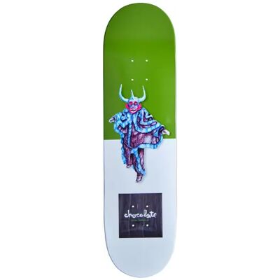 Chocolate Carnival Skateboard Deck (Fernandez) - Green;Blue;White - Size: 8.375" Chocolate Carnival Skateboard Deck (Fernandez) - Green;Blue;White - Size: 8.375"