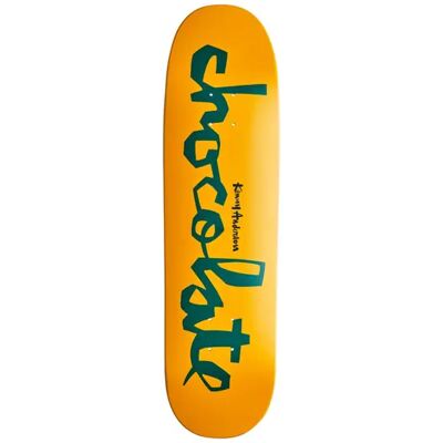 Chocolate Original Chunk Skateboard Deck (Anderson) - Yellow;Green - Size: 8" Chocolate Original Chunk Skateboard Deck (Anderson) - Yellow;Green - Size: 8"
