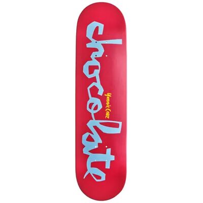 Chocolate Original Chunk Skateboard Deck (Yonnie Cruz) - Red;Blue - Size: 8" Chocolate Original Chunk Skateboard Deck (Yonnie Cruz) - Red;Blue - Size: 8"