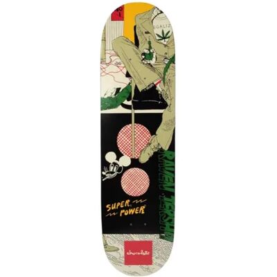 Chocolate Sound System Skateboard Deck (Tershy) - Black;Yellow;Red - Size: 8.5" Chocolate Sound System Skateboard Deck (Tershy) - Black;Yellow;Red - Size: 8.5"