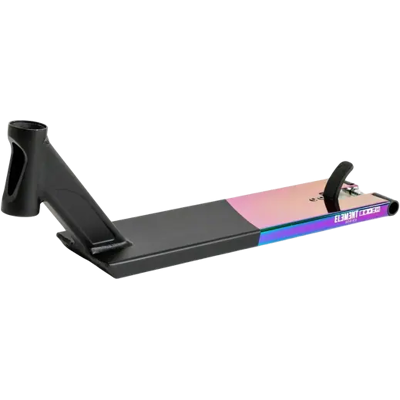 Drone Scooters Drone Element 5.0" Stunt Scooter Deck (Black/Neochrome) - Black;Neochrome - Size: 19.5" Drone Scooters Drone Element 5.0" Stunt Scooter Deck (Black/Neochrome) - Black;Neochrome - Size: 19.5"