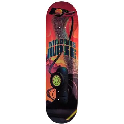 Element Future Nature Skateboard Deck (Madars) - Red;Brown;Blue - Size: 8.5" Element Future Nature Skateboard Deck (Madars) - Red;Brown;Blue - Size: 8.5"