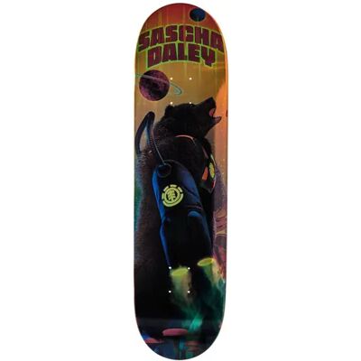 Element Future Nature Skateboard Deck (Sascha) - Orange;Black;Blue - Size: 8.25" Element Future Nature Skateboard Deck (Sascha) - Orange;Black;Blue - Size: 8.25"