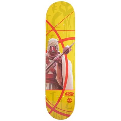 Element Star Wars Skateboard Deck (Tuskan Raider) - Yellow;Red - Size: 7.75" Element Star Wars Skateboard Deck (Tuskan Raider) - Yellow;Red - Size: 7.75"