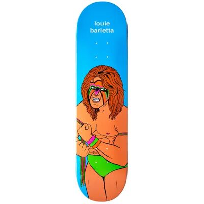 Enjoi Louie Barletta Body Slam R7 Skateboard Deck - Blue - 8.5 Enjoi Louie Barletta Body Slam R7 Skateboard Deck - Blue - 8.5