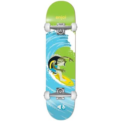 Enjoi Surf's Up Green 8.25" Skateboard - Complete Enjoi Surf's Up Green 8.25" Skateboard - Complete