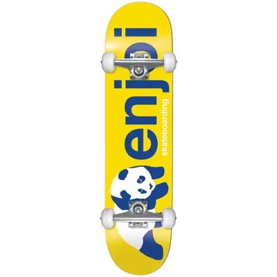 Enjoi Half & Half Complete Skateboard (Yellow) - Yellow;Blue;White - Size: 8" Enjoi Half & Half Complete Skateboard (Yellow) - Yellow;Blue;White - Size: 8"