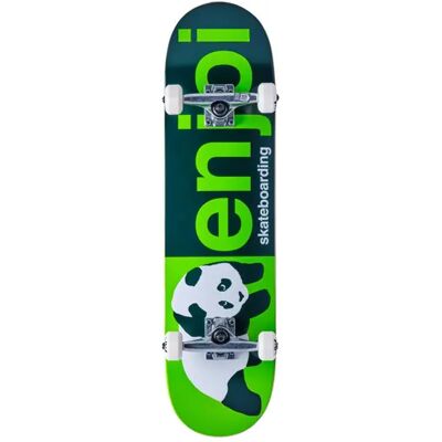 Enjoi Half & Half Complete Skateboard (Green) - Green;White;Black - Size: 8" Enjoi Half & Half Complete Skateboard (Green) - Green;White;Black - Size: 8"
