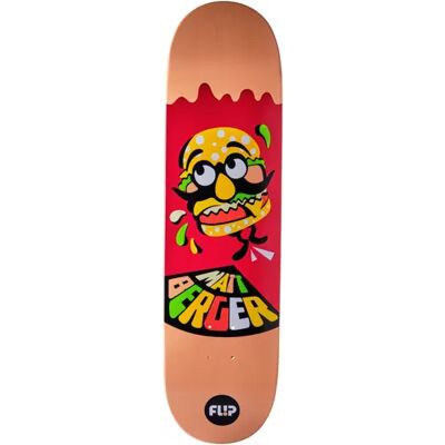 Flip Block Skateboard Deck (Berger) - Red;Yellow;Green - Size: 8.25" Flip Block Skateboard Deck (Berger) - Red;Yellow;Green - Size: 8.25"