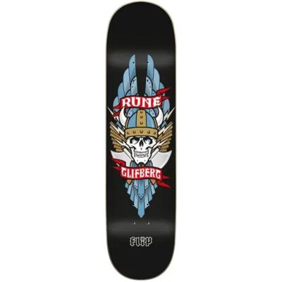 Flip Viking Rune Glifberg Skateboard Deck (Rune Glifberg) - Black;Blue;Yellow - Size: 8.5" Flip Viking Rune Glifberg Skateboard Deck (Rune Glifberg) - Black;Blue;Yellow - Size: 8.5"