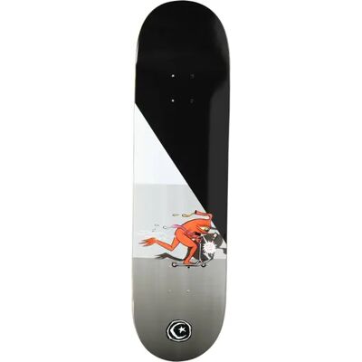 Foundation Team Skateboard Deck (Templeton Push) - Black;Grey;Orange - Size: 8.25" Foundation Team Skateboard Deck (Templeton Push) - Black;Grey;Orange - Size: 8.25"