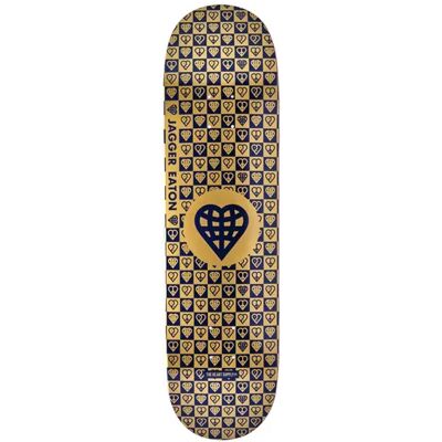 Heart Supply Jagger Eaton Pro Skateboard Deck (Trinity Gold) - Blue;Gold - Size: 8.25" Heart Supply Jagger Eaton Pro Skateboard Deck (Trinity Gold) - Blue;Gold - Size: 8.25"