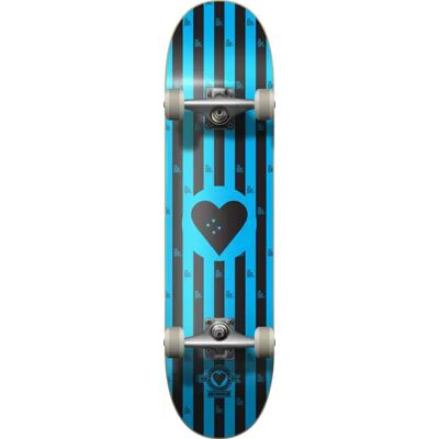 Heart Supply 8.25" Stripes Skateboard - Double Kicktail, 7-Ply Deck, Street Wheels Heart Supply 8.25" Stripes Skateboard - Double Kicktail, 7-Ply Deck, Street Wheels