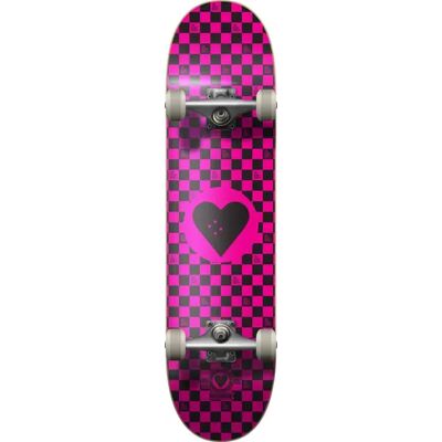 Heart Supply Model 7.75" Checks Double Kicktail - Skateboard Heart Supply Model 7.75" Checks Double Kicktail - Skateboard