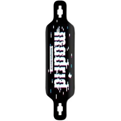 Madrid Drop-Thru Longboard Deck (Glitch) - Black;Blue;Purple - Size: 40" Madrid Drop-Thru Longboard Deck (Glitch) - Black;Blue;Purple - Size: 40"