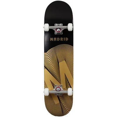 Madrid Legacy Exclusives Optic Complete Skateboard (Black) - Black;Gold - Size: 7.75" Madrid Legacy Exclusives Optic Complete Skateboard (Black) - Black;Gold - Size: 7.75"