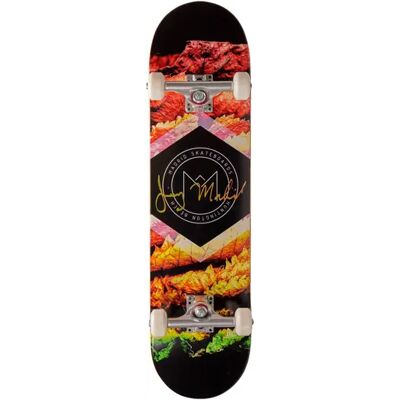 Madrid Premium Autumn Complete Skateboard (Black) - Black;Orange;Yellow - Size: 7.75" Madrid Premium Autumn Complete Skateboard (Black) - Black;Orange;Yellow - Size: 7.75"