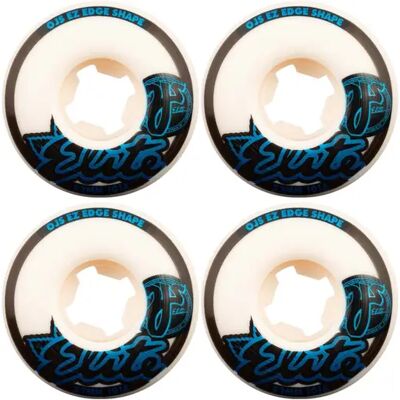 OJ Wheels OJ Elite EZ Edge 101a 54mm Skateboard Wheels - White OJ Wheels OJ Elite EZ Edge 101a 54mm Skateboard Wheels - White