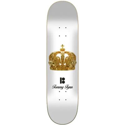 Plan B Gold Skateboard Deck (Fynn) - White;Gold - Size: 8.25" Plan B Gold Skateboard Deck (Fynn) - White;Gold - Size: 8.25"