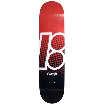 Plan B Team Skateboard Deck (Team Andromeda) - Black;Red;White - Size: 8" Plan B Team Skateboard Deck (Team Andromeda) - Black;Red;White - Size: 8"