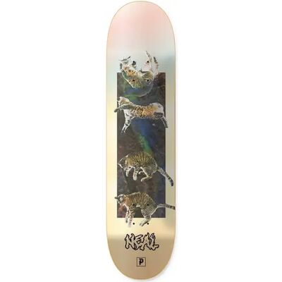 Primitive Neal Nine Lives Skateboard Deck (Gold) - Gold;Yellow - Size: 8" Primitive Neal Nine Lives Skateboard Deck (Gold) - Gold;Yellow - Size: 8"