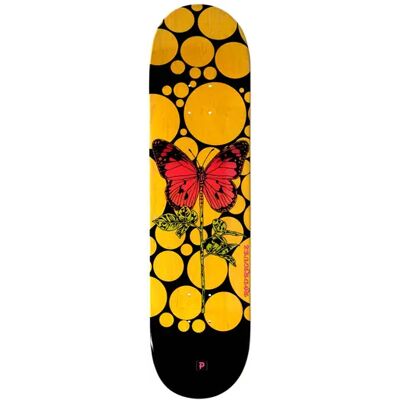 Primitive Rodriguez Cycles Pro Skateboard Deck (Yellow) - Yellow;Red;Black - Size: 8" Primitive Rodriguez Cycles Pro Skateboard Deck (Yellow) - Yellow;Red;Black - Size: 8"