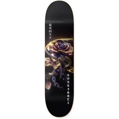 Primitive Rodriguez Gatekeeper Skateboard Deck (Black) - Black;Gold - Size: 8" Primitive Rodriguez Gatekeeper Skateboard Deck (Black) - Black;Gold - Size: 8"