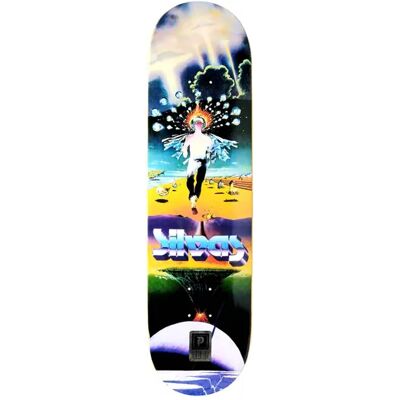 Primitive Silvas Time and Space Pro Skateboard Deck (Multicolored) - Orange;Blue;Purple - Size: 8.25" Primitive Silvas Time and Space Pro Skateboard Deck (Multicolored) - Orange;Blue;Purple - Size: 8.25"