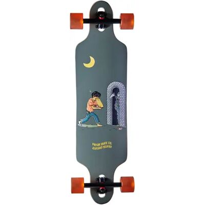 Prism Revel 36 Complete Longboard (Kentaro) - Grey;Yellow - Size: 36" Prism Revel 36 Complete Longboard (Kentaro) - Grey;Yellow - Size: 36"